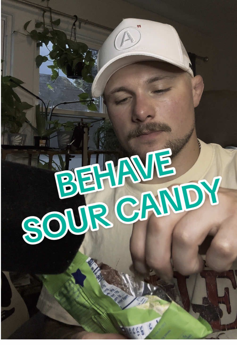 Alright. These macro friendly sour gummies are pretty legit! And Sour 😵‍💫 #behave #sour #gummy #candy #macrofriendly #nutrition #snack 