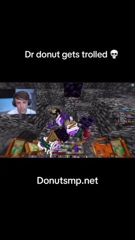 Dr donut gets trolled #donutsmp #donutsmpnet #donutsmptiktok #drdonut #drdonutt #Minecraft #viral #fyp #50kviews #foryou #minecraftpvp 