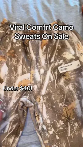 Best sale on these I’ve seen yet! #camosweats #sweatpants #comfrt #tiktokshopcreator #flashsale 