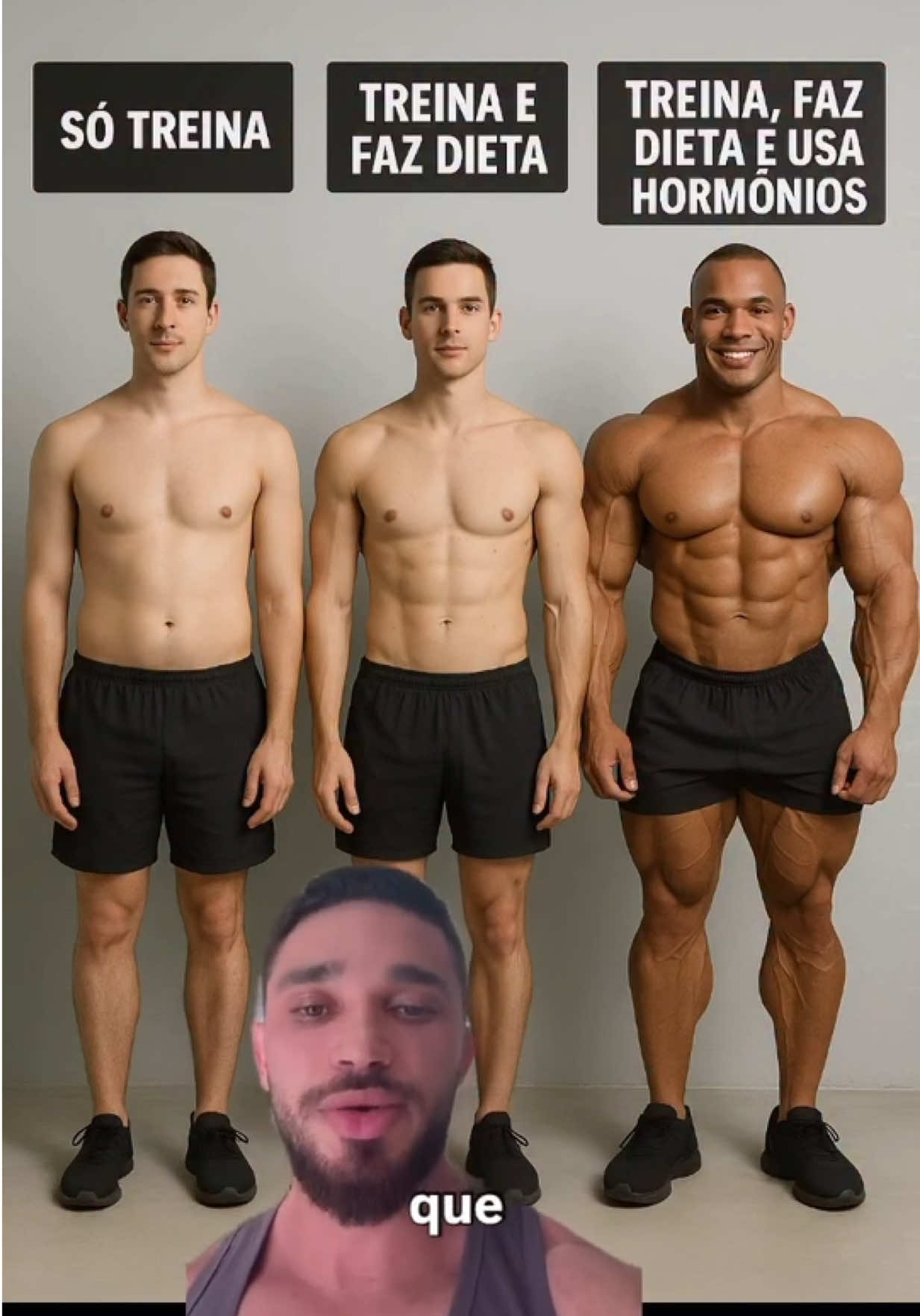 3 tipos de shape que você vai ver por aí… 👉 Qual deles você quer evitar? Comenta sua opinião Segue o perfil @joaosouza.pt pra aprender a fazer do jeito certo 💥 #treino #musculacao #fitnessbrasil #dieta #hipertrofia #vidasaudavel #emagrecimento #secar #academia #projetoverao #motivacaofitness #corposaudavel #estilodevida #treinopesado #nutricaoesportiva 