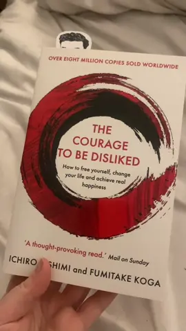 A life changing book❤️ #thecouragetobedisliked #inspiration #selfhelp #selfhelptips #selfhealing #selfhelpbooks 