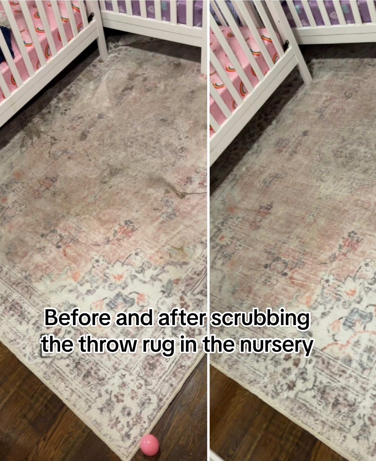 We used  @Rug Doctor® by BISSELL® I really expected better results. All and all it’s better than it was. However, with that being said.. what’s everyone’s favorite #rug #scrubber strictly for cleaning #arearug because the rest of my house is hardwood/tile/laminate #clean #beforeandafter #CleanTok #electricscrubber #fyp 