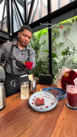 Bella experiencia del Corazón Partido 💔 por mi cumpleaños 👸🏼en Amoramar, San Isidro Pardo y Aliaga 672 #amoramar #corazonpartido #fyp #foryou #restaurante #viral #sanisidro #foryoupage 