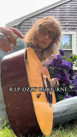 Mama, I’m coming home.. 🖤 Rest in peace and god bless Ozzy Osbourne The Prince of Darkness 🦇 You were an inspiration to many, especially me at a very young age getting into music for the first time and I’ll never forget the impact you had on me. Listening to the first two Sabbath albums on repeat and absorbing every once of every other record for days on end will be times I’ll never forget. Black Sabbath and your solo work will forever be in my catalog and I’ll cherish that music till the day I die. Cheers to you Ozzy your voice and legend will live on forever 🕊️ Times have changed and times are strange indeed.. ☮️ #ozzyosbourne #blacksabbath #mamaimcominghome #zakkwylde #acousticguitar #brokenguitar #acousticcover #guitar #guitarist #acoustic #guitarplayer #rip