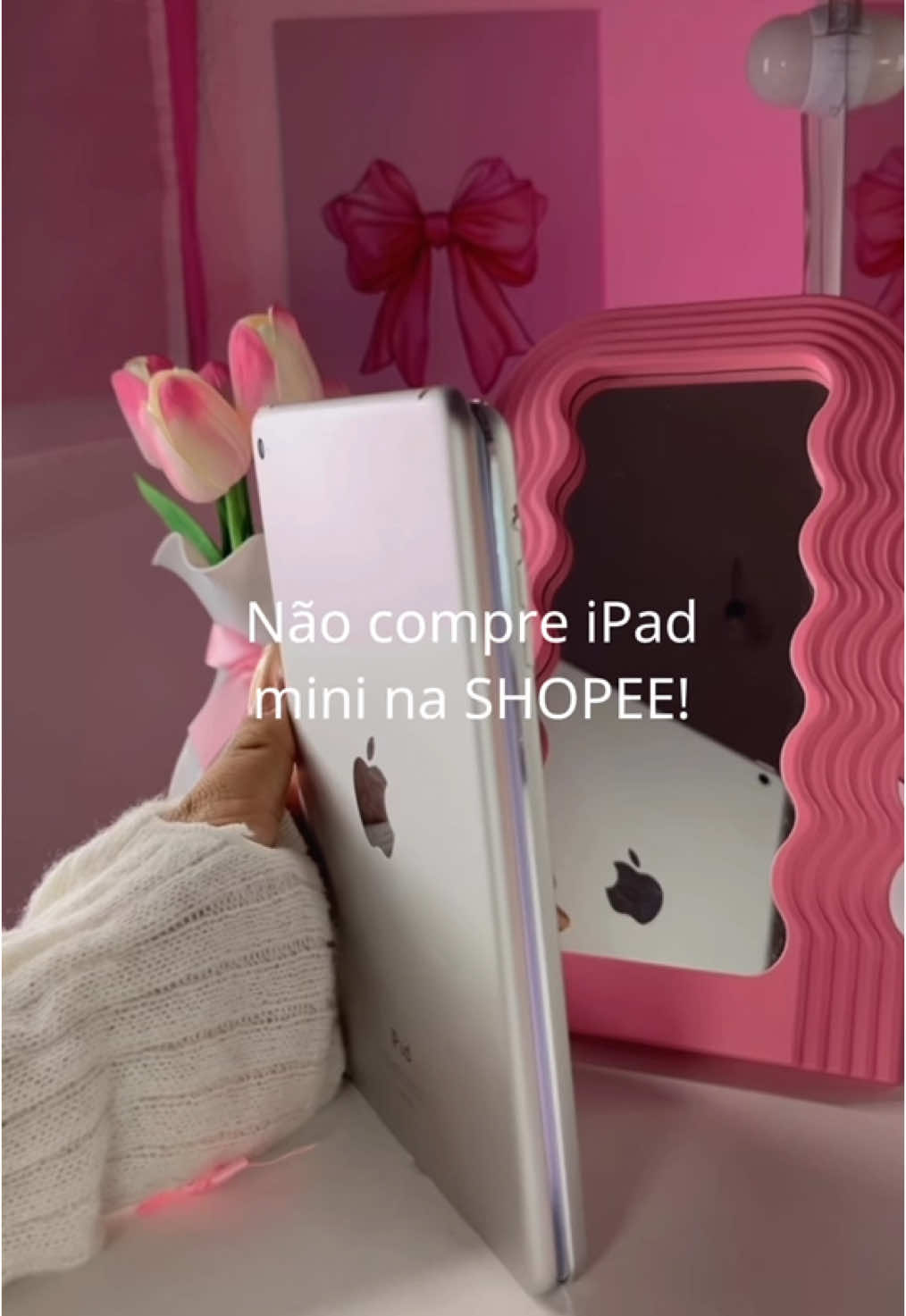 Comenta q te envio o link💖  #ipadmini4 #ipadmini1 #ipad #ipadshopee #umboxing 