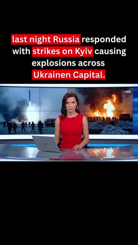 last night Russia responded with strikes on Kyiv causing explosions across  Ukrainen Capital. #gaza #iran #donaldtrumpteam #war #israele #iranvsisrael #usa #ukraine #russia #ukrainevsrussia #palestine #syria #damascus #isrealsyria 