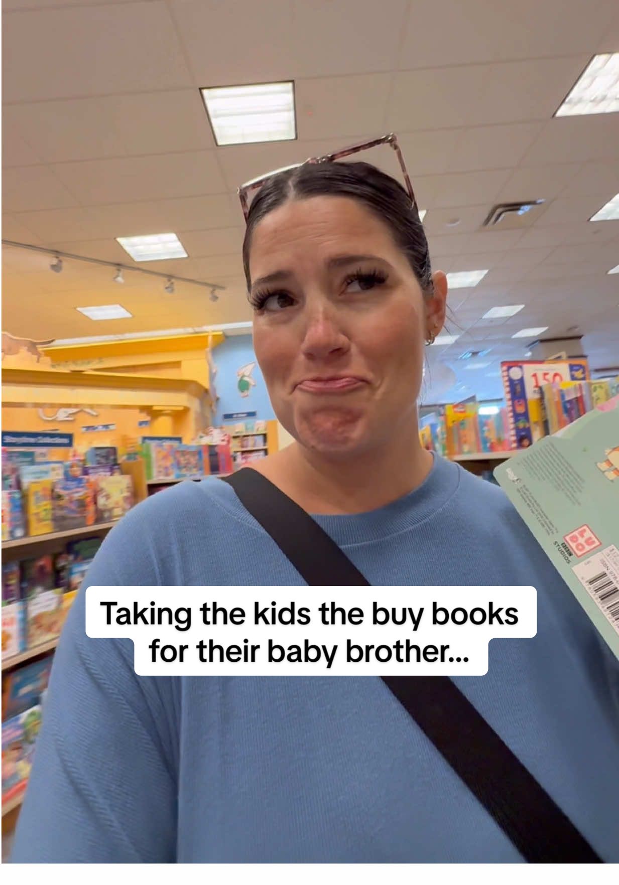 Why is this so cute?! Crazy to think our book will be here 🤩 Mark your calendar August 29th for our book signing @Barnes & Noble in Springfield, MO. Drop a comment if you want to come! 🎉 #danandsam #pregnant #pregnancy #booklover #barnesandnoble #couplecontent #booksigning 