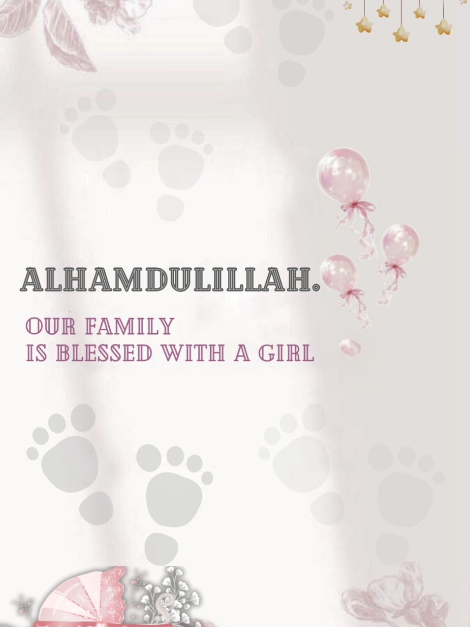 Blessed with a baby girl order done inbox to order yours. it's paid. #alhamdulillah #babygir💗💗💗💖💖💖❣️ #baby #babylove #babytiktok #babyboy #babyshower #babymama #momtobe #dadtobe #parentstobe #itsagirl #genderreveal #babyinvitation 