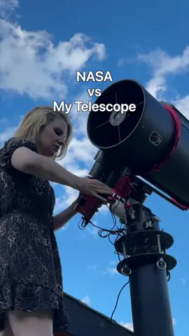 NASA’s Space and Terrestrial telescopes vs My Backyard Setup  #telescope #astrophotography #nasa 