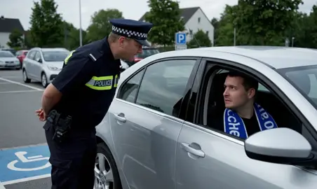 Ordnungsamt erkennt Leid an – Schalke-Fan darf parken #schalke #fussball #ordnungsamt #fanliebe #lustig #fyp 