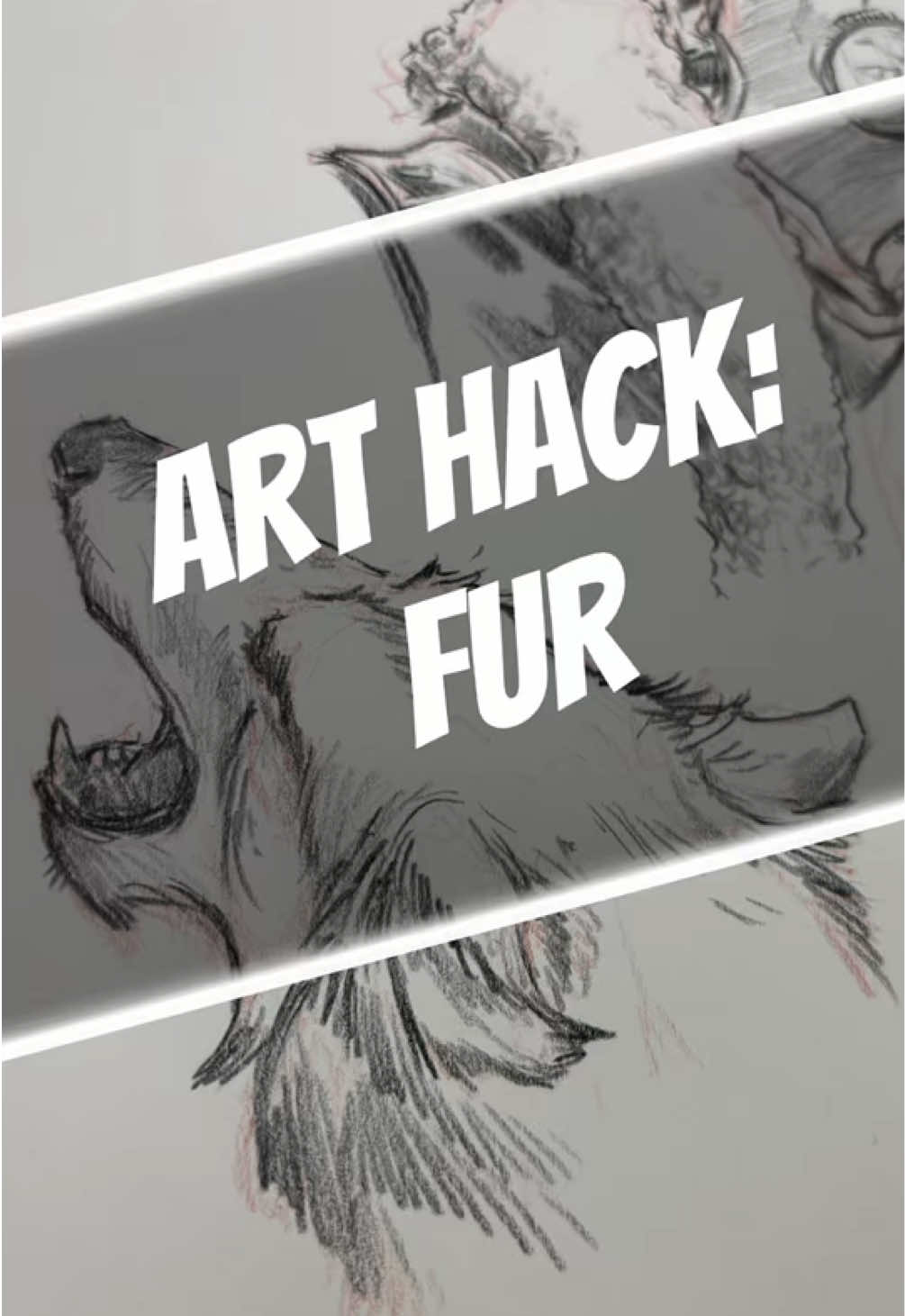 Time for a short little art hack into my process of drawing fur. I have a good number of animals to draw in my comic, and here are a few things I’ve learned while drawing animals! #comics #arthacks #fur #animals #howtodraw #drawing 