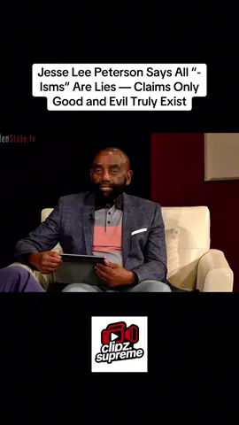 “Jesse Lee says racism, sexism, all the ‘-isms’ are just lies to keep us divided 👀 He says the only real battle is between good and evil. Thoughts? 👇 #JesseLeePeterson #ControversialTake #GoodVsEvil #DebateZone”