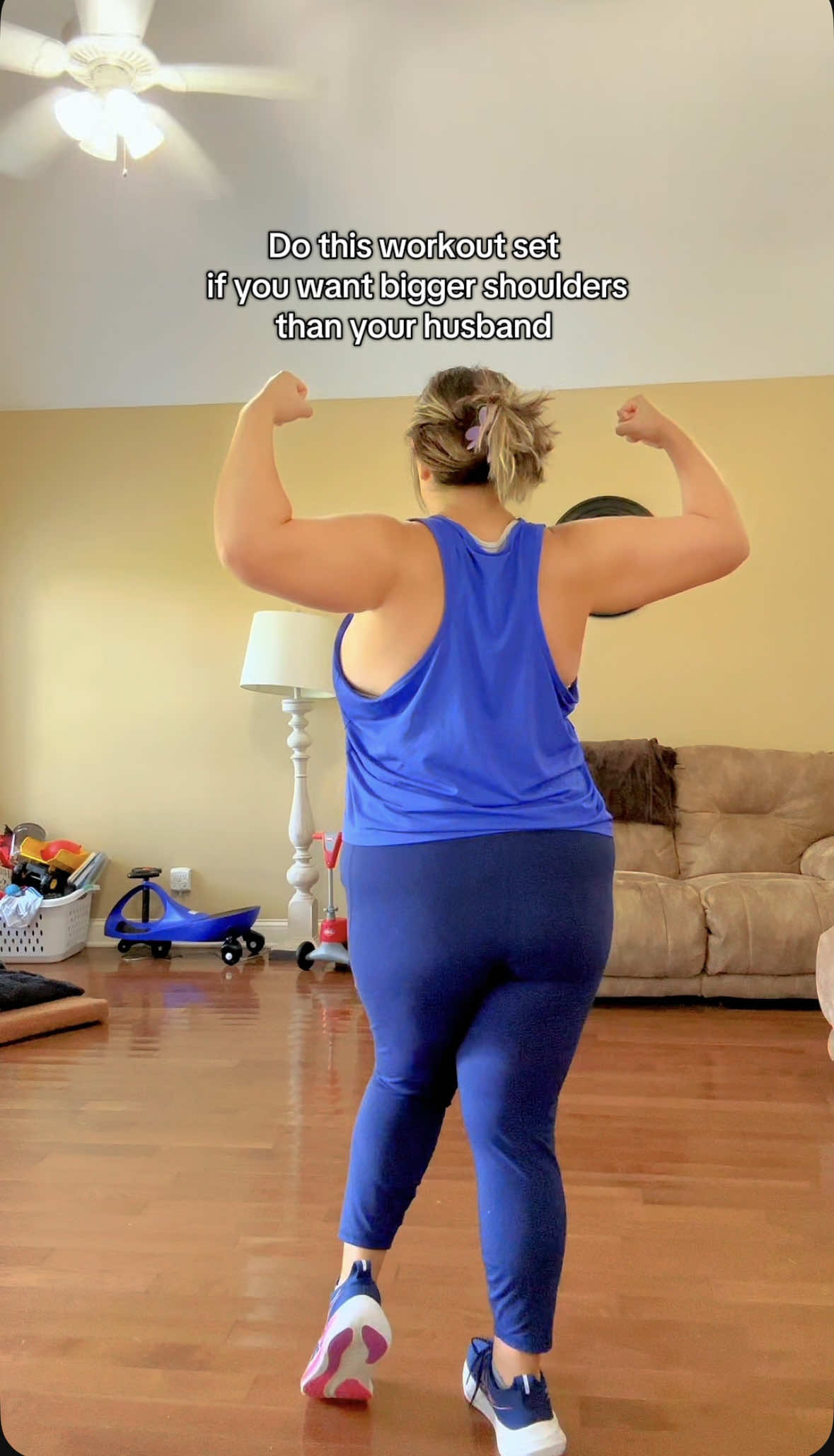 I promise you'll love this shoulder set you can do at home with minimal equipment  #workout #workoutroutine #workoutplan #workoutathome #CapCut #workoutathomeideas #womenshealth #womenempowerment #womenwholift 