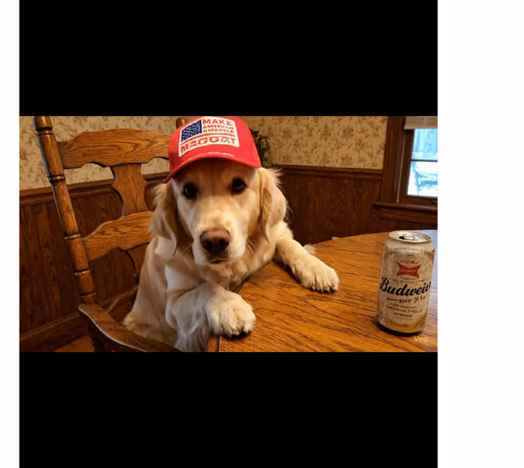 This is Lab Country #meme #usa #mexico #chihuahua #goldenretriever #dog #ai #fyp 