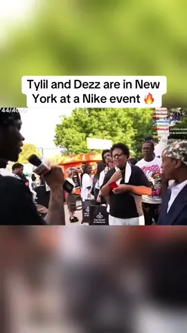 Tylil and Dezz are in New York at a Nike event 🔥 #tylil #tylilshow #dez #nike #fyp 