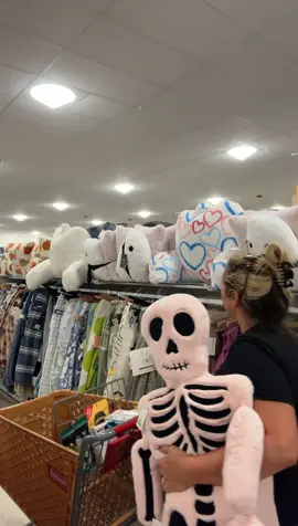 I found the viral Skeleton body pillow at @HomeGoods 