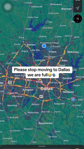 Because Dallas shouldn’t be a hour away from Dallas 🤨🧍🏽‍♀️#dtx #texas #dallastx #dallas #texascheck #traffic #friscotx #driving #moving #rushhour 