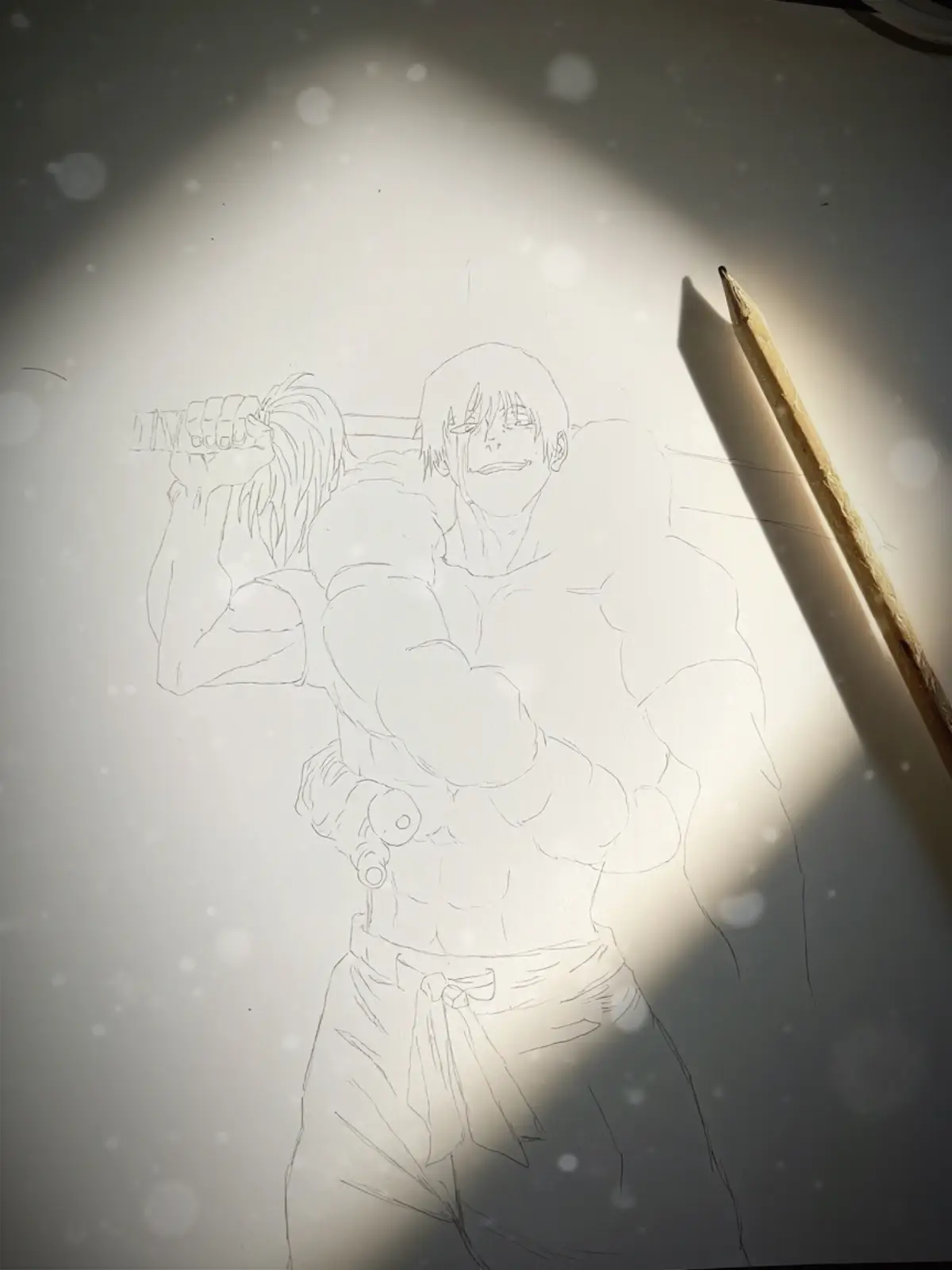 #handdrawn #painting #paintings #toji #tojifushiguro #jujutsukaisen #jujutsukaisenseason2 