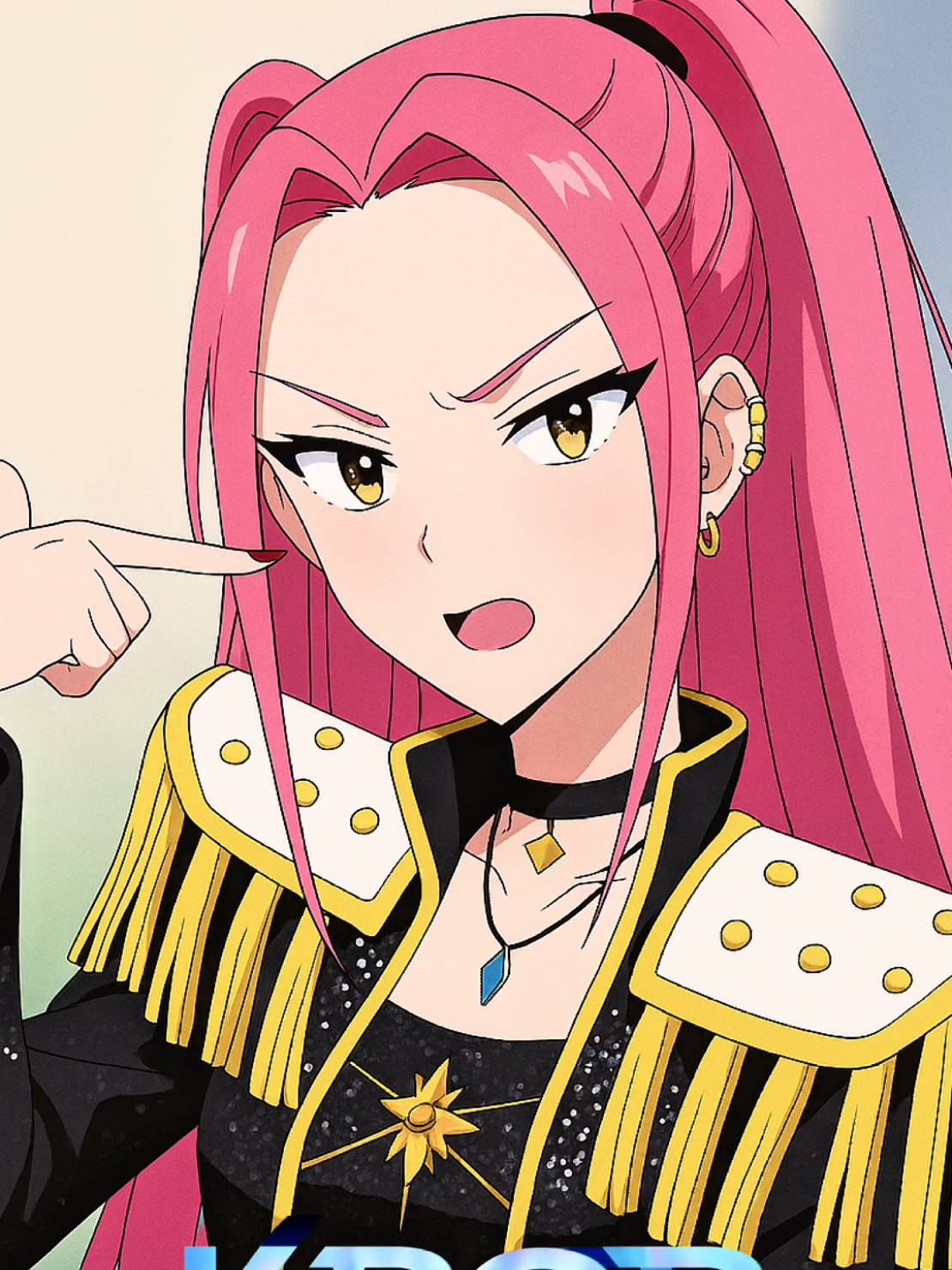 huntrix kpop Demon hunters anime version #huntrix #kpopdemonhunters 