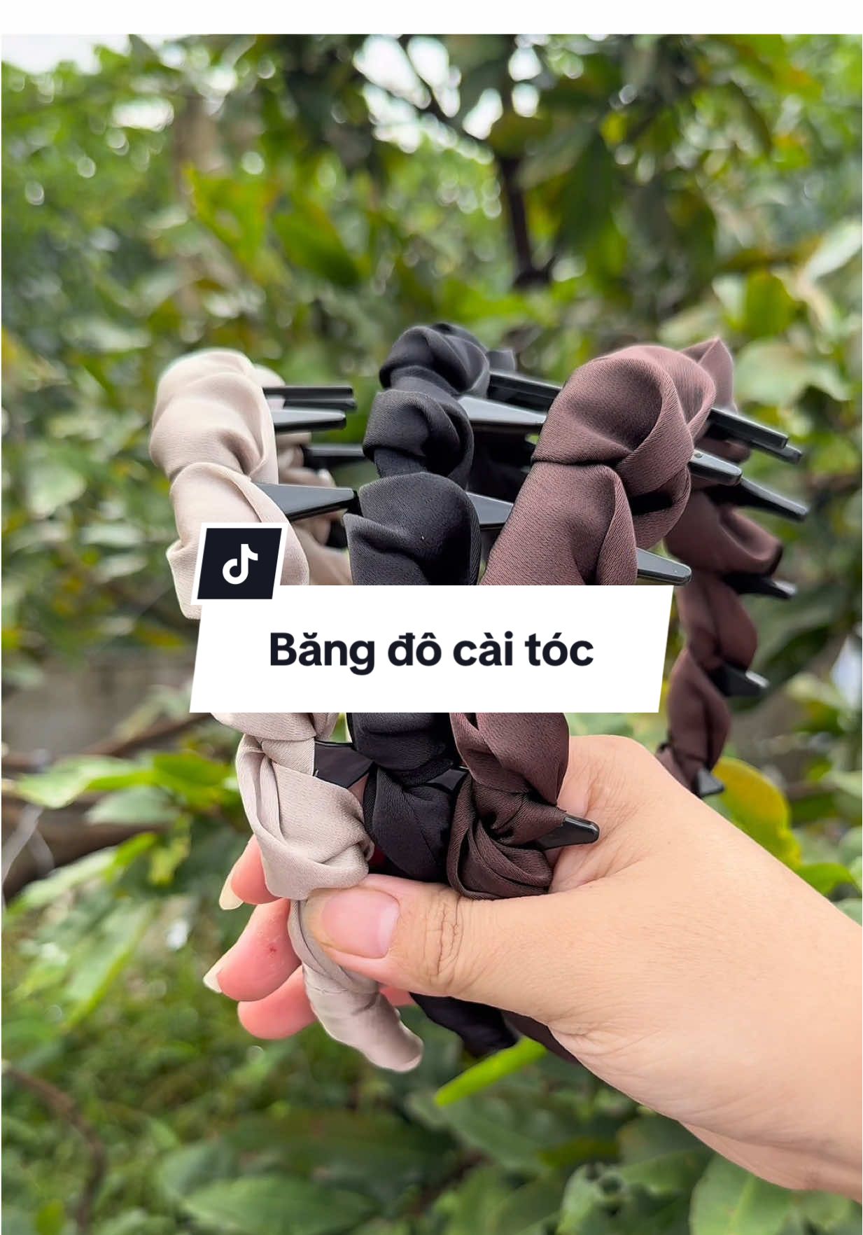 Băng đô cài tóc làm phồng chân đỉnh đầu #phukientoc #phukientocxinh #caitoc #caitocxinh #bangdocaitoc #xuhuong 