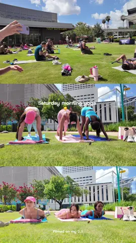 Was it hot asf YESS but do we move our bodies ALSO YES #yoga #houstontx #htxthingstodo 