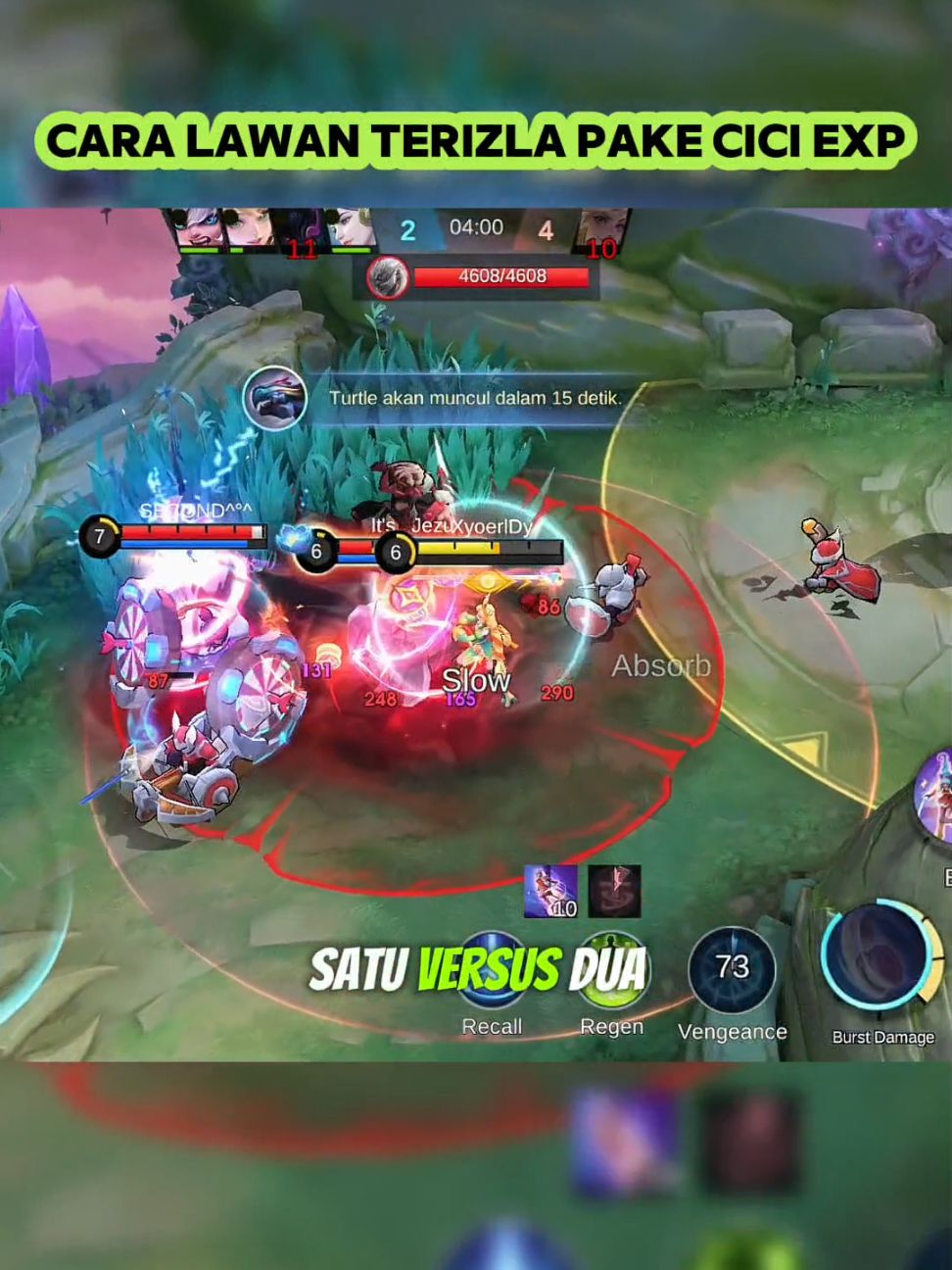 Cara lawan terizla pake cici explane #MLBBALLSTAR #MLBBDinoPlanet #MLBBMysticMeow 