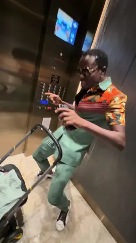 Michael Jr arrived… #michaelblackson #africankingofcomedy #fy #fyp #babyboy 