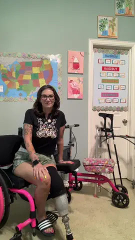 Taking a few minutes to highlight all of my adaptive devices that have made my amputation transition easier and safer #amputee #fyp #limbloss #adaptiveequipment #medicalequipment #amputeelife #amputeemom 