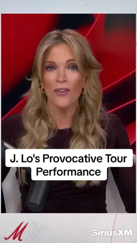 #MegynKelly reacts to J. Lo's provocative tour performance. #megynkellyshow 