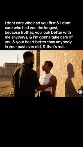 See, it ain’t about who came first or who stuck around the longest… It’s about who shows up right. Who sees your heart. Who protects your peace. Who don’t need to break you just to feel needed. And I promise you this… I ain’t here to compete with your past…I’m here to heal what they couldn’t handle. I’m not tryna impress you with promises…I’m tryna prove it with presence. Because real love don’t feel like guessing. It feels like clarity. Like safety. Like finally exhaling after holding your breath through heartbreaks that pretended to be love. So yeah…you look better with me. Not because I said it…but because this time…you feel seen. And that’s what makes the difference. If this hit you in your chest, drop “SHOW UP RIGHT” in the comments…Lyfes good…it’s about to get better! 🅱️4️⃣🌳~B4Lyfe