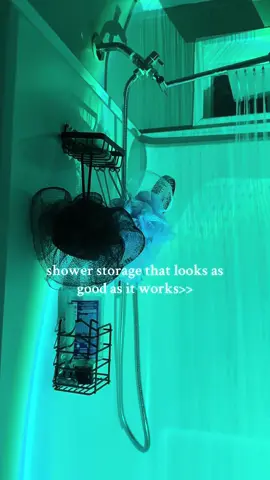 No screws, no stress! Just stick in on the wall as easy as that:) #shower #showercaddy #showerorganization #showercaddyorganizer #caddy #storagehacks #storage #simple #aesthetic #vibe #showerthoughts #showerproducts 