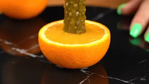 When you’re a baby pickle and watch your big-brother cucumber dive head-first into a grapefruit, you’ve got two choices: 1. Stay in the pickle jar. 2. Ask the nearest orange out for a joy-ride. 🍊🥒 Tag the friend who never lets size kill the vibe!  #fyp #FoodTok #getroastedai #viralvideo #foodasmr 