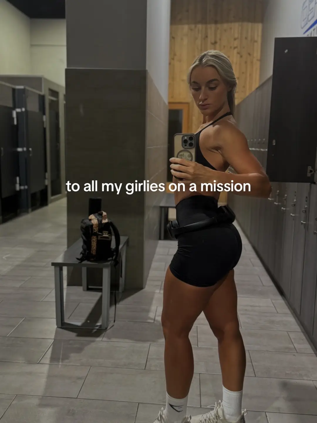 Keep showing up & chasing what’s yours. We got this 🫶🏼  #fyp #strongwomen #goals #gymgirlsoftiktok 