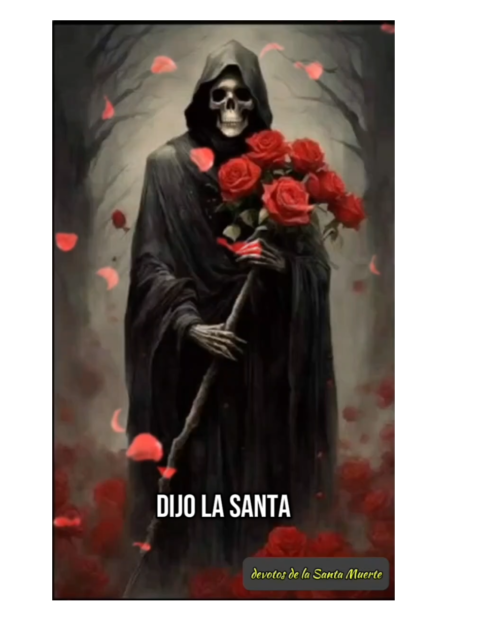 Dijo la Santa Muerte:  #paratiiiiiiiiiiiiiiiiiiiiiiiiiiiiiii #historia #santamuerte #santamuerteamo #santamuertedamadenegro #niñablanca🙏🕯️ #santamuerteculto #santamuerteblanca #santamuertenegra 