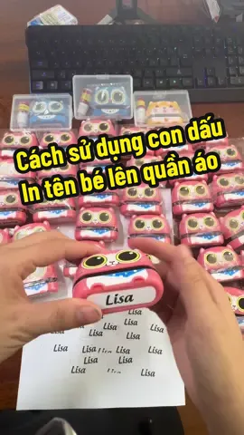 Cách sử dụng con dấu in tên bé lên quần áo giày dép mũ nón sách vở ! #khắc_dấu_theo_yêu_cầu #khắcdấuliềnmực #condauintenbe #condau #in_tên_bé_đi_học #dauintenbe #dauintenbekhongphai #dauintenbelenhopsua #dauintenbelensachvo 