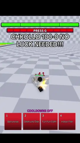 No luck neeeded I promise #animebattlearena #roblox #anime #ABA #fyp #zephabasenpai #funny 
