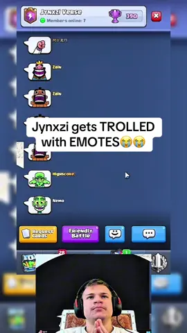 watch until the end😭 #jynxzi #clashroyale #foryoupage 