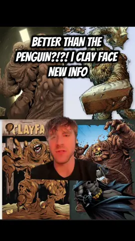 Clay face NEW Information Drop!!! #clayface #dc #dcu #fyp 