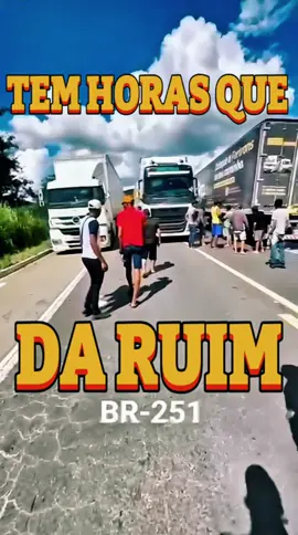 Ultrapassagens em responsáveis na BR-251, viagem de carro Nordeste