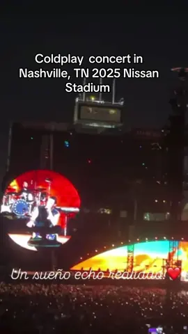 #coldplayconcert#coldplaynashville2025 #coldplay 