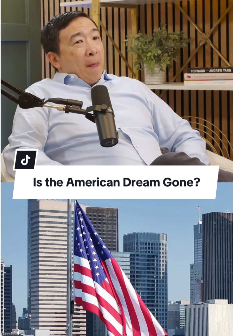 Andrew Yang on Why Gen Z May Never Achieve the American Dream. Andrew Yang explains why income inequality, automation, and a broken market system are making it nearly impossible for Gen Z to build the future their parents once dreamed of. 🎙️ Source: Andrew Yang Podcast — 