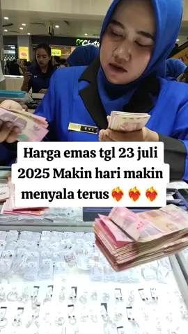 Yang punya simpenan emas,emas kalian menyala #emasantam24karat #fypシ゚viral #fypシ #fyppppppppppppppppppppppp #emasbatangan #fyp 