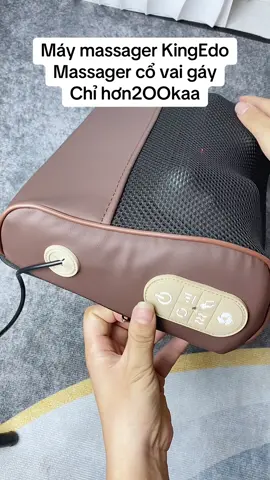 Máy massager cổ vai gáy Kingdo #lenxuhuong #viral #xuhuong #thinhhanh #maymassage #maymassagecamtay 