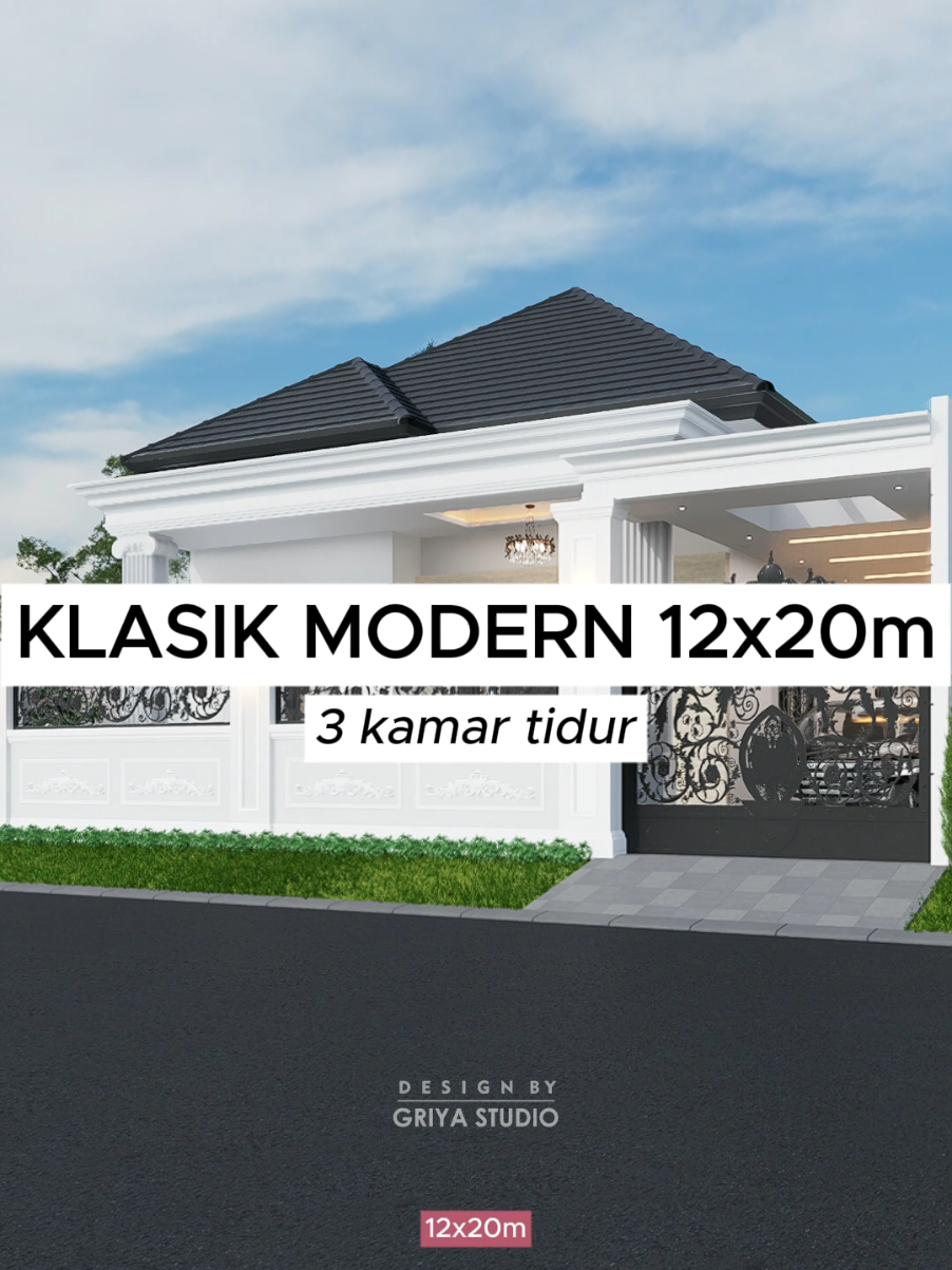 Semoga 2025 dimampukan punya rumah sekeren ini..aamiin #jasadesainrumah #arsitek #desainrumah #property 