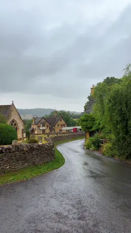 Snowshill and summer rain #cotswolds #fyp🌺🏡☘️ 