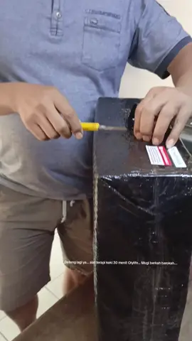 Dateng lagi ya.. .alat Terapi kaki 30 menit  Mugi berkah barokah...