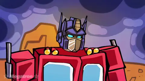 Optimus took the budget #fyp #transformers #optimusprime #megatron #undertale #meme #animation #drivinginmycar #megop