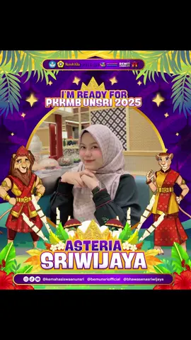 [READY FOR PKKMB UNSRI 2025 ] Halo Universitas Sriwijaya let's cheers for PKKMB UNSRI 2025 we are ready to go! Saya Hanita pebiola dari Fakultas keguruan dan Ilmu pendidikan, Jurusan PGSD, Program Studi Guru Sekolah Dasar bangga menjadi bagian dari PKKMB UNSRI 2025. 