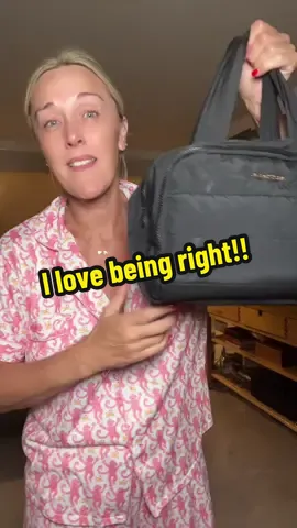 It is the only makeup bag you will need. $30.98 and free shipping. It will replace ALL your other bags while still being super stylish! #bagsmart #makeupbag #makeupbags #makeupmusthaves #mom makeup bag bagsmart makeup bag the makeup bag that fits everything 