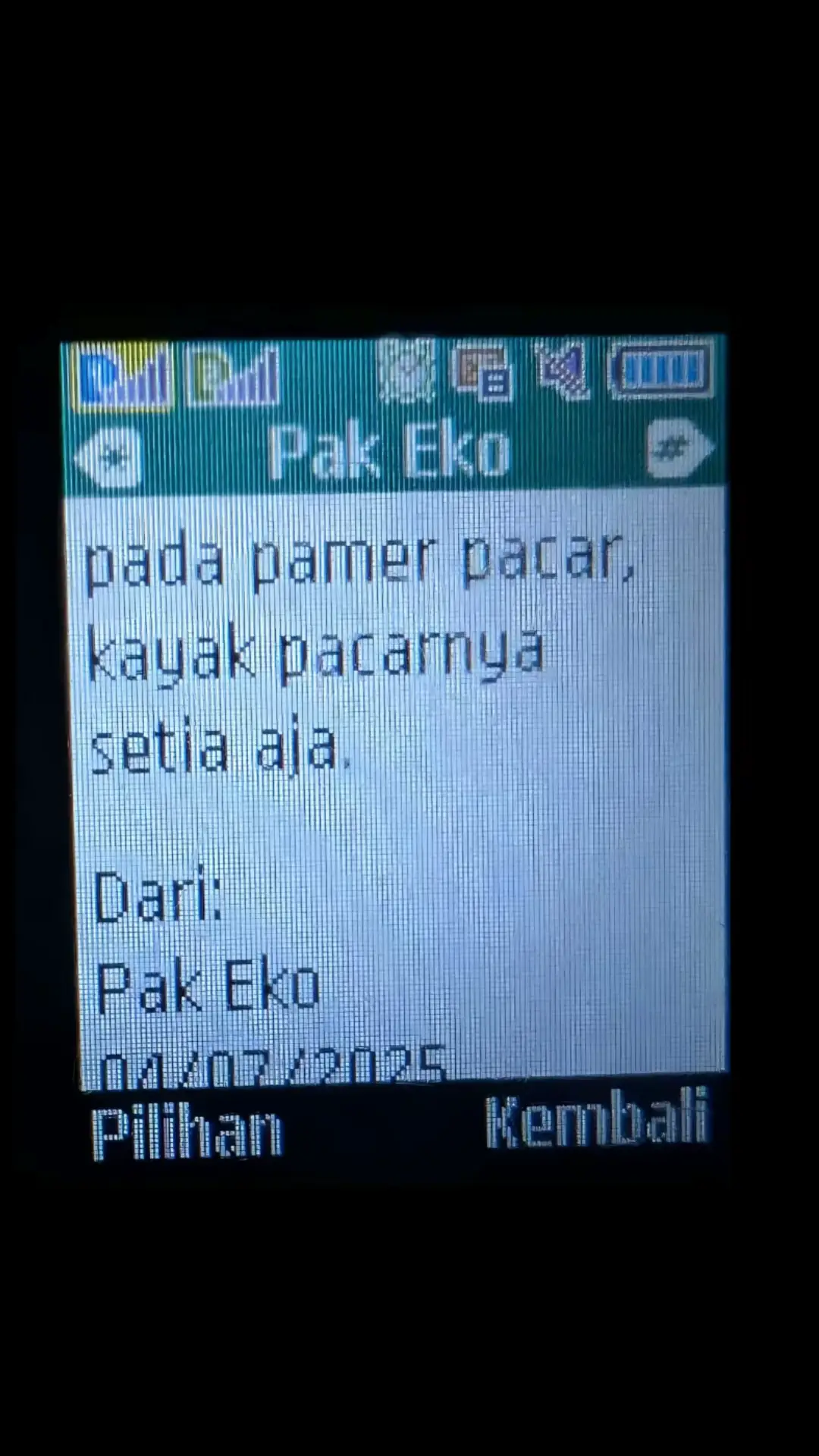 pesan dari pak eko🤳🏻